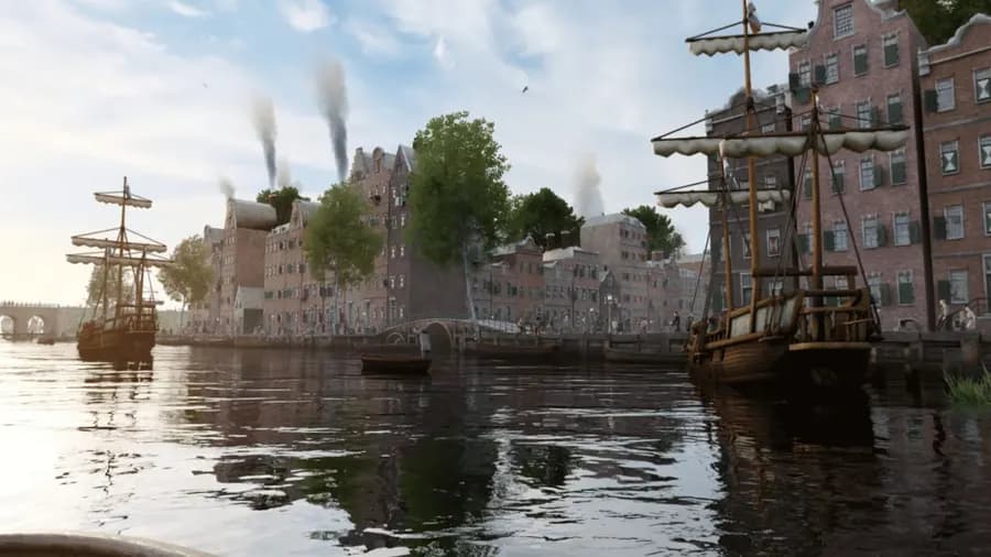 17th Century Amsterdam VR Canal Cruise